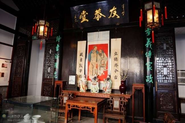 甘家大院的大厅