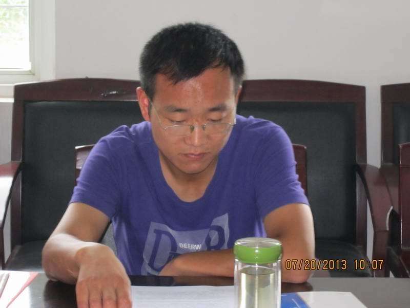 镇领导杨宣委讲话